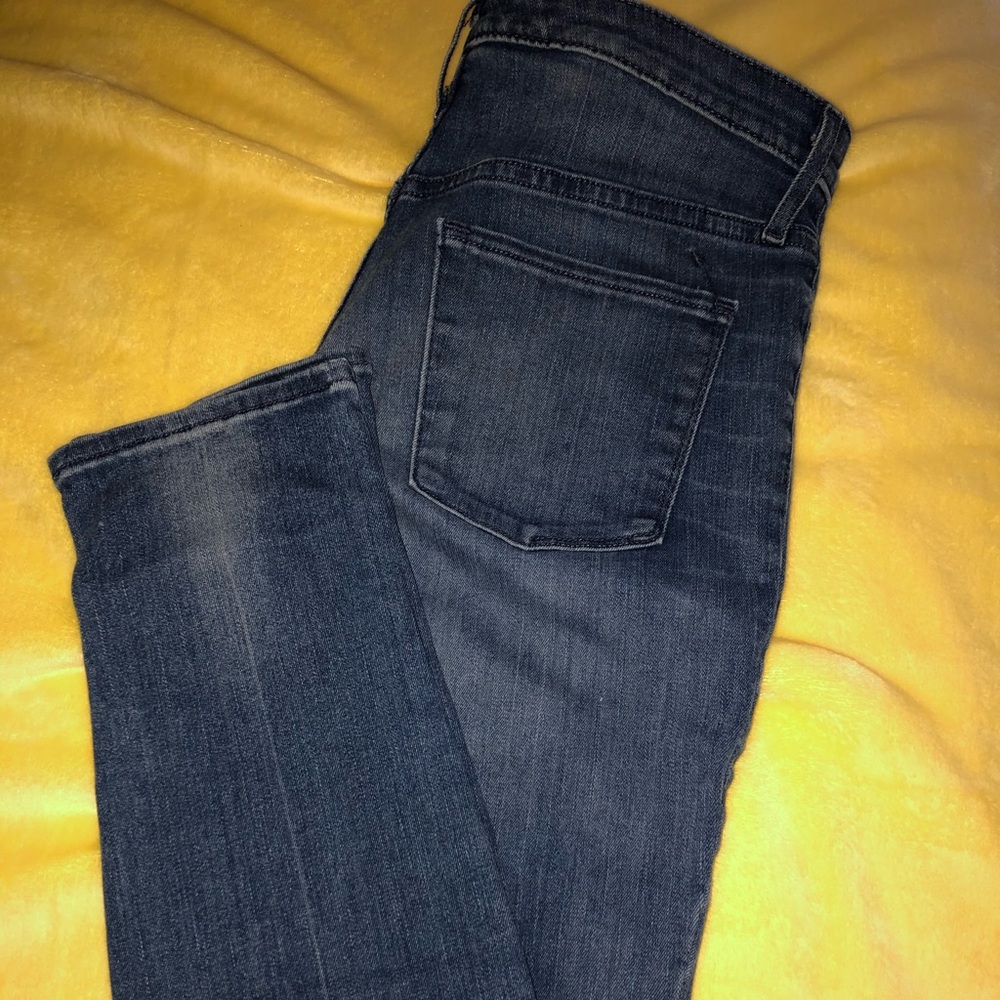 Womens High- Rise jegging crop jeans